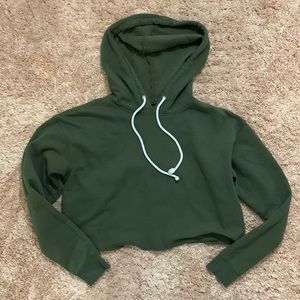 Woman’s wild fable cropped hoodie